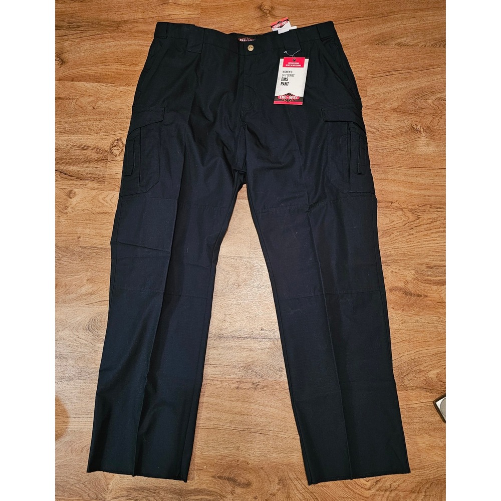 Tru-Spec 24-7 Series Womens EMS Pant Navy Tactical Cargo Work Trouser NWT 22